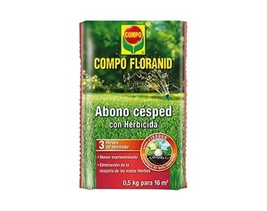 Abono Gespa + herbicida 7.5 kg.