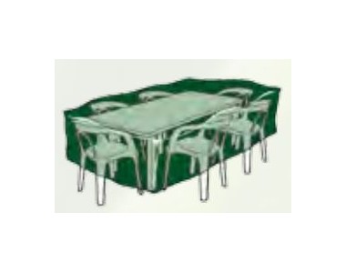 Funda rectangular conjunt de taula + cadires