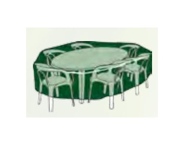 Case circular table + chairs set