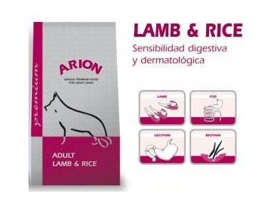 Arion Premium Lamb & Rice 3kg.