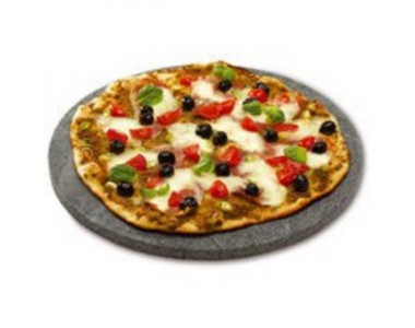 36.5 cm diameter round stone pizza